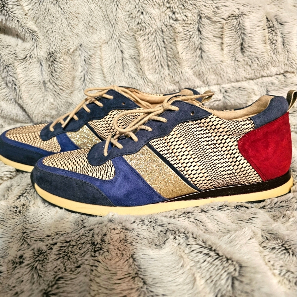 Antonio Melani Suede Leather Sneakers